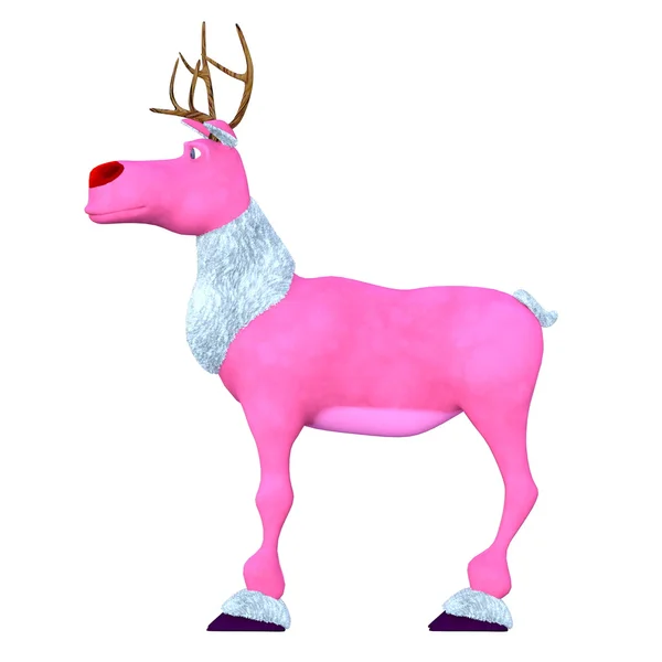 3D illustration of reindeer　 — Stock Photo, Image